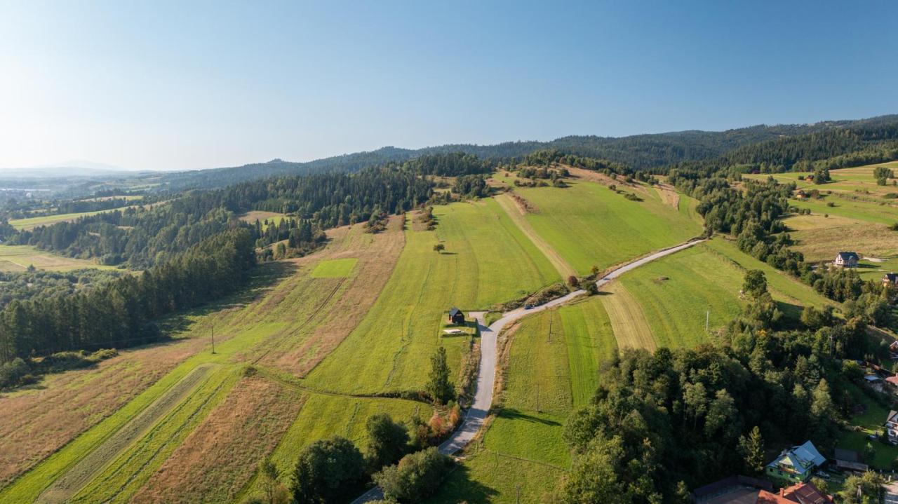 Przystan Nad Listepka Domek Nowoczesna Stodola Z Widokiem Na Tatry, Gorce I Pieniny ووبوشنا المظهر الخارجي الصورة